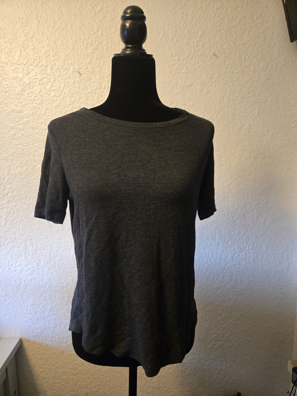 Matty M Women's Short Sleeve Tee - Charcoal Gray